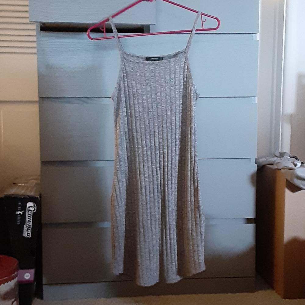 Forever 21 grey mini dress